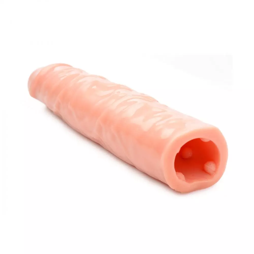 Size Matters 3 Inch Penis Extension Sleeve In Flesh